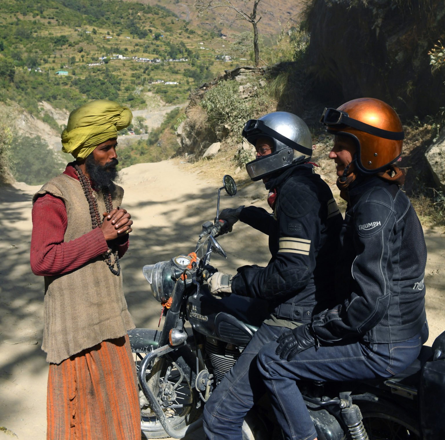 meeting locals nepal