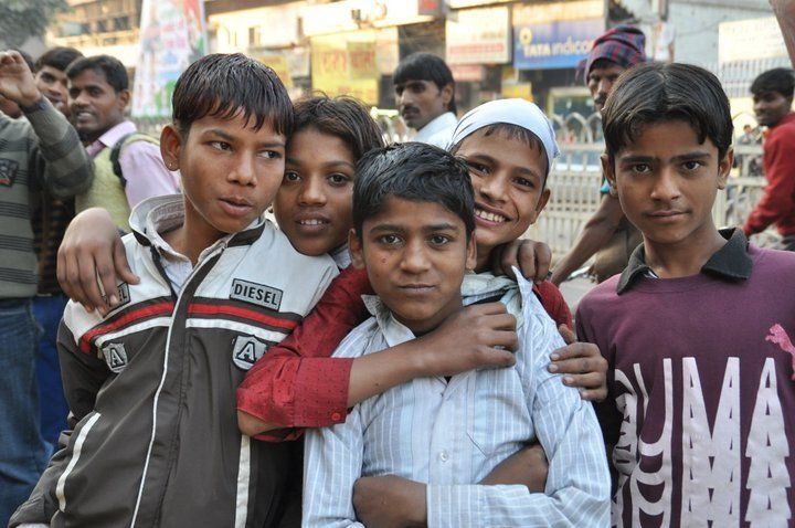 local children central india 