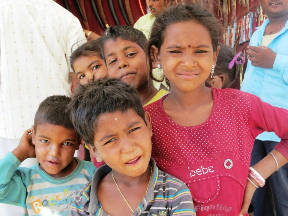 local indian children himalaya