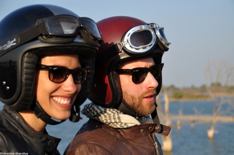 couple riders motorcycle tours 