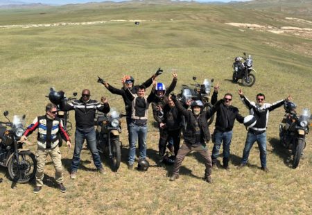 <h3>What is your favourite moment from this season in Mongolia?</h3>

There are so many! It has been a wonderful season with a little taste of adversity, just as I like it! We cross the steppes where no one else goes, we're usually completely alone when we stop for breaks and picnics and we can stop where we want, even next to a nomad family’s yurt or fill up in the villages. But most of the time we are in the middle of nowhere and I love that. For me, the best thing about this summer was a tour that I led in July with a group of mates from New Caledonia while we were shooting with a film crew as we all had such a great laugh.
