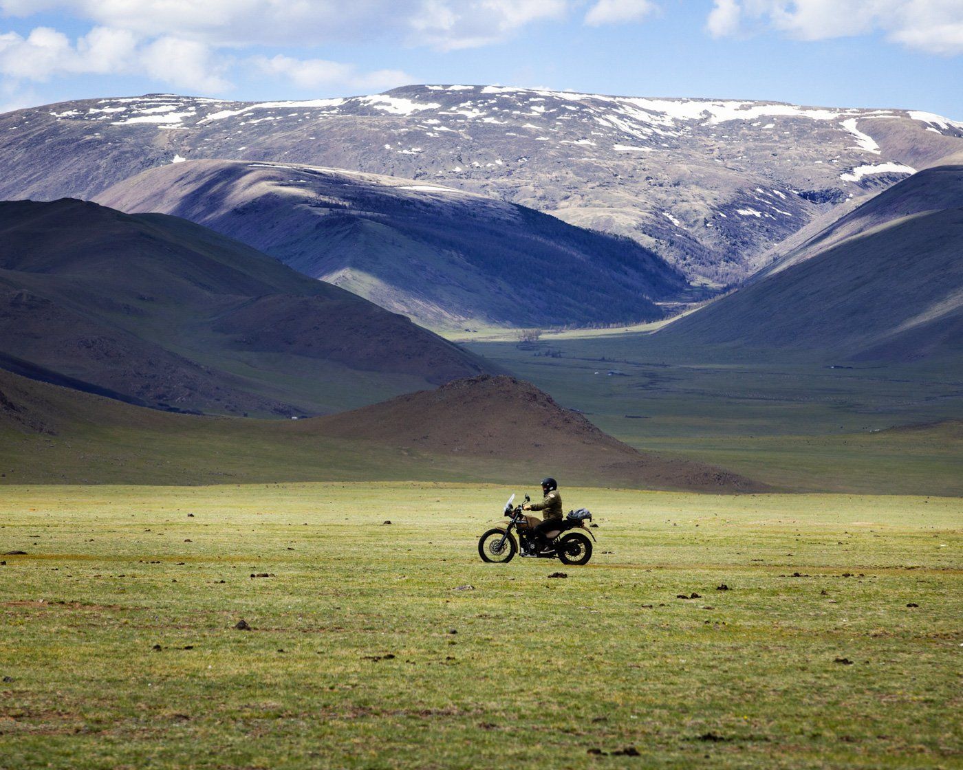mountain landscape mongolia 