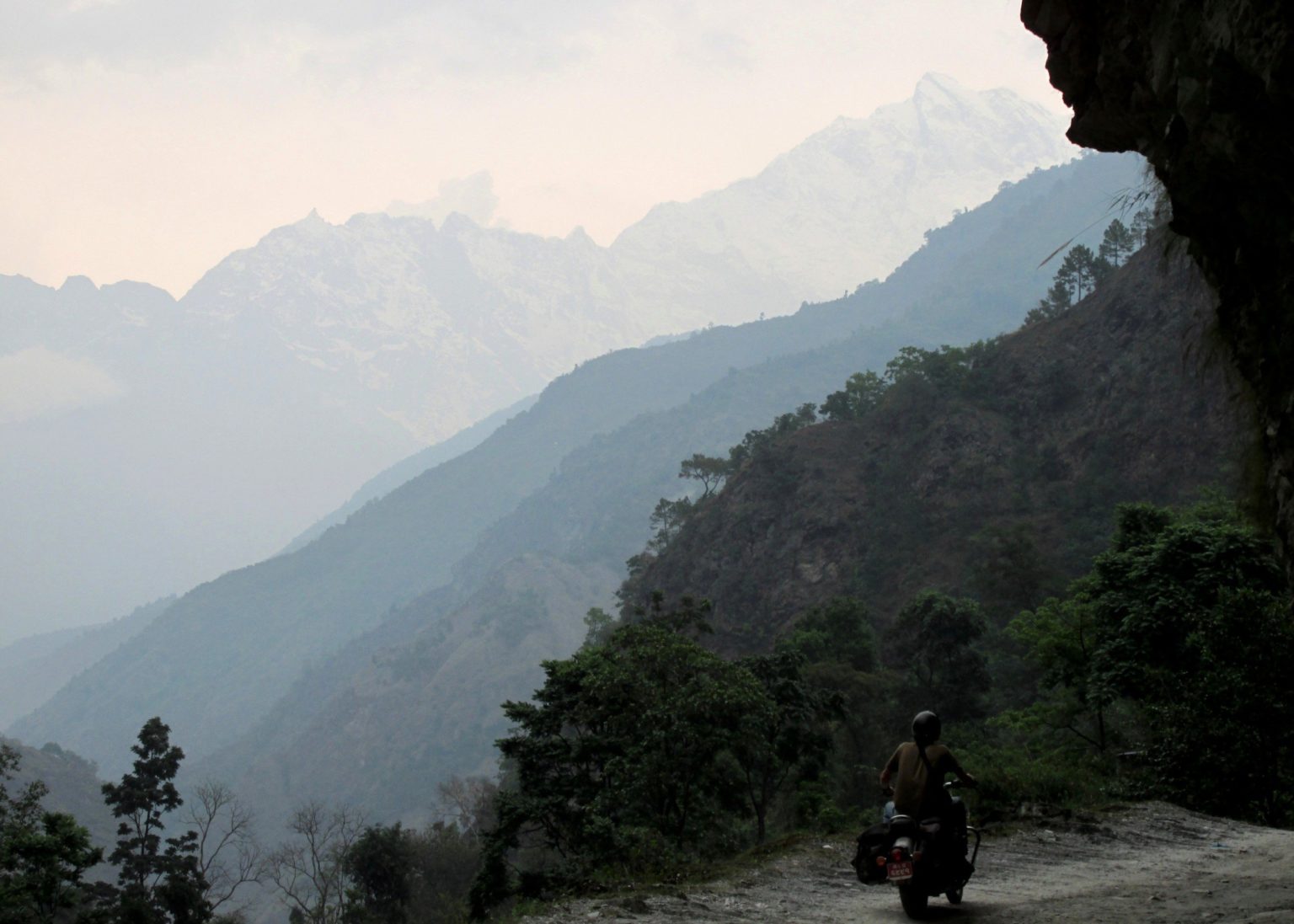 mountain views nepal