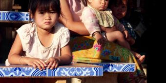 local children north thailand
