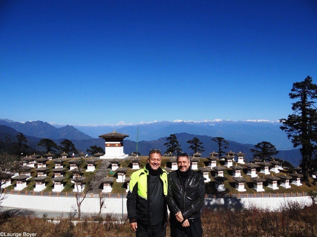tourists bhutan temple