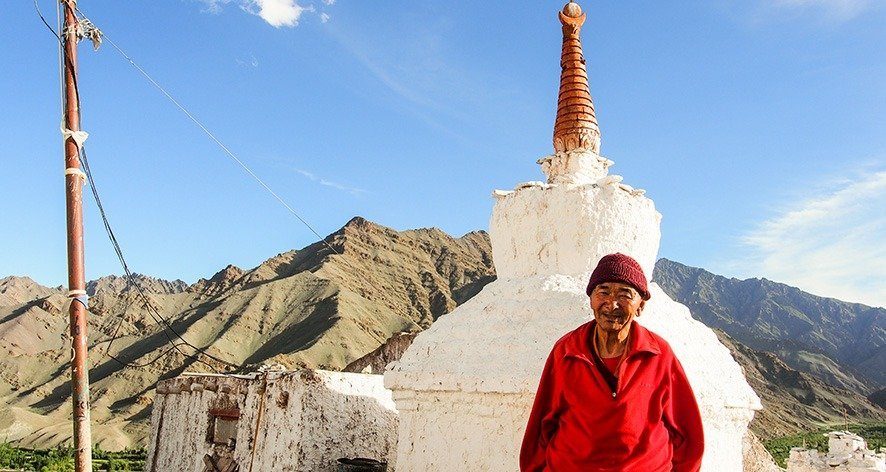 monastery gompa ladakh monk