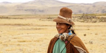 local peruvian woman